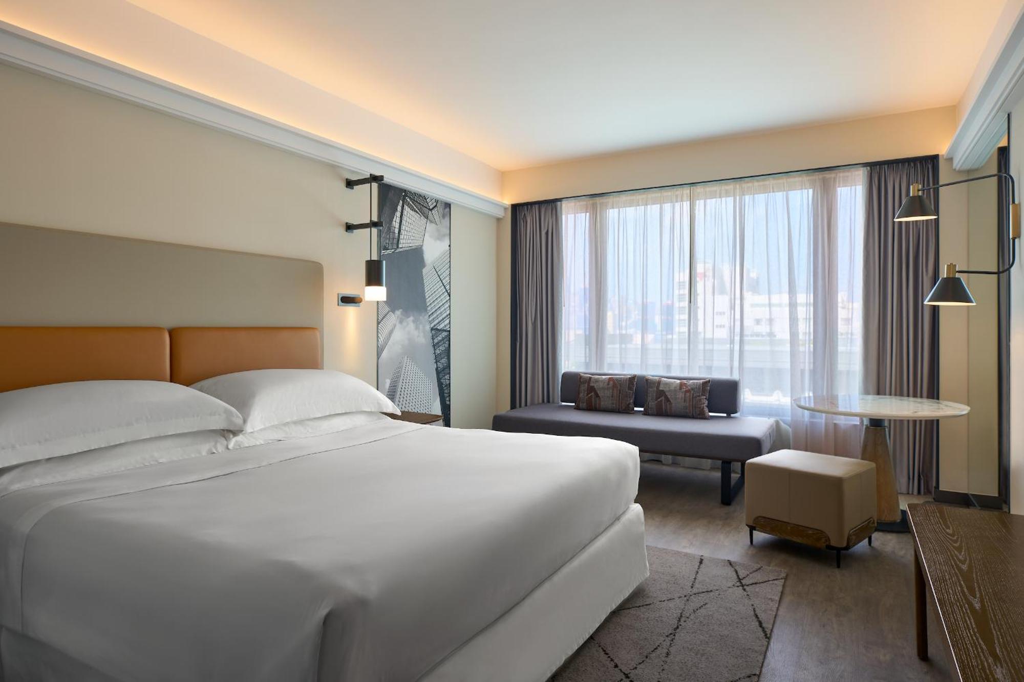 Zimmer mit 1 Kingsize-Bett