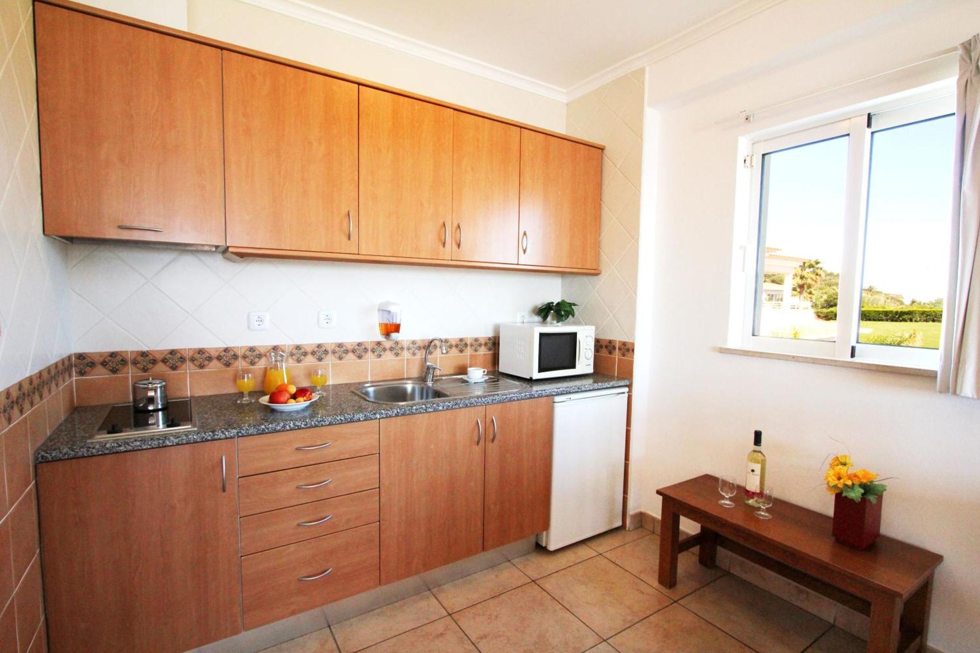 Apartment mit 1 Schlafzimmer und Gartenblick