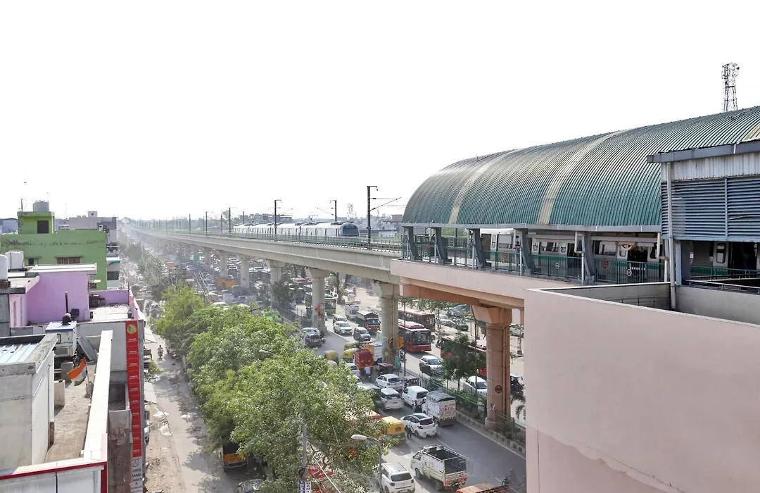 Hotel O Metro Height'S Near Nangloi Railway Metro Station-1