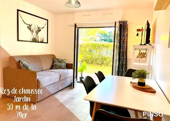 Perle Marine au pied de la plage