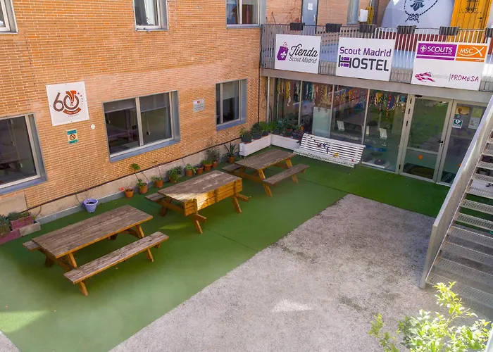 Hotel cerca del colegio: Scout Madrid Hostel