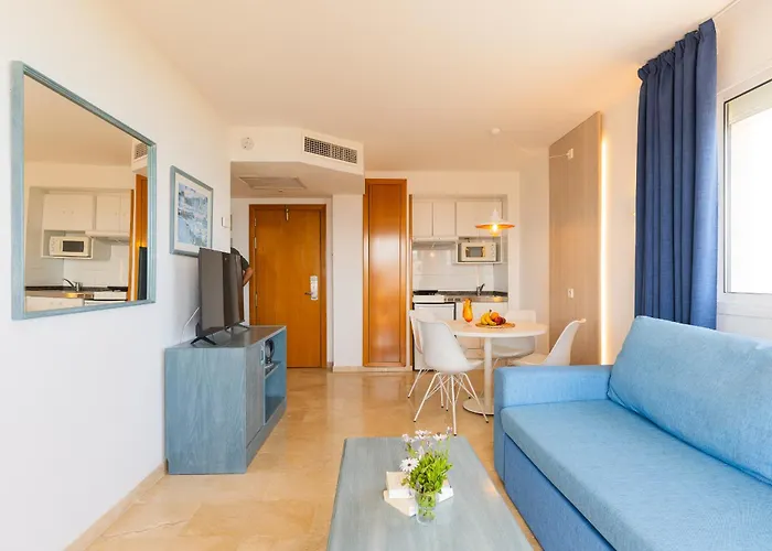 Hotel mit Aussicht: Aparthotel Dunes Platja