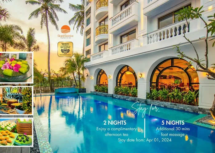 Jacuzzi hotel: Grand Sunrise Palace Hoi An- A Luxury Indochine Hotel & Spa